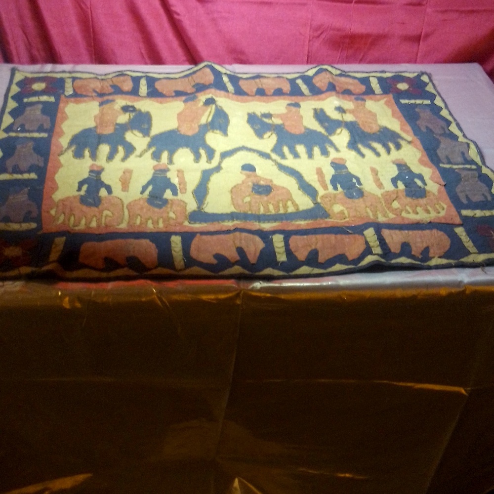 Vgt tapestry handmade from India